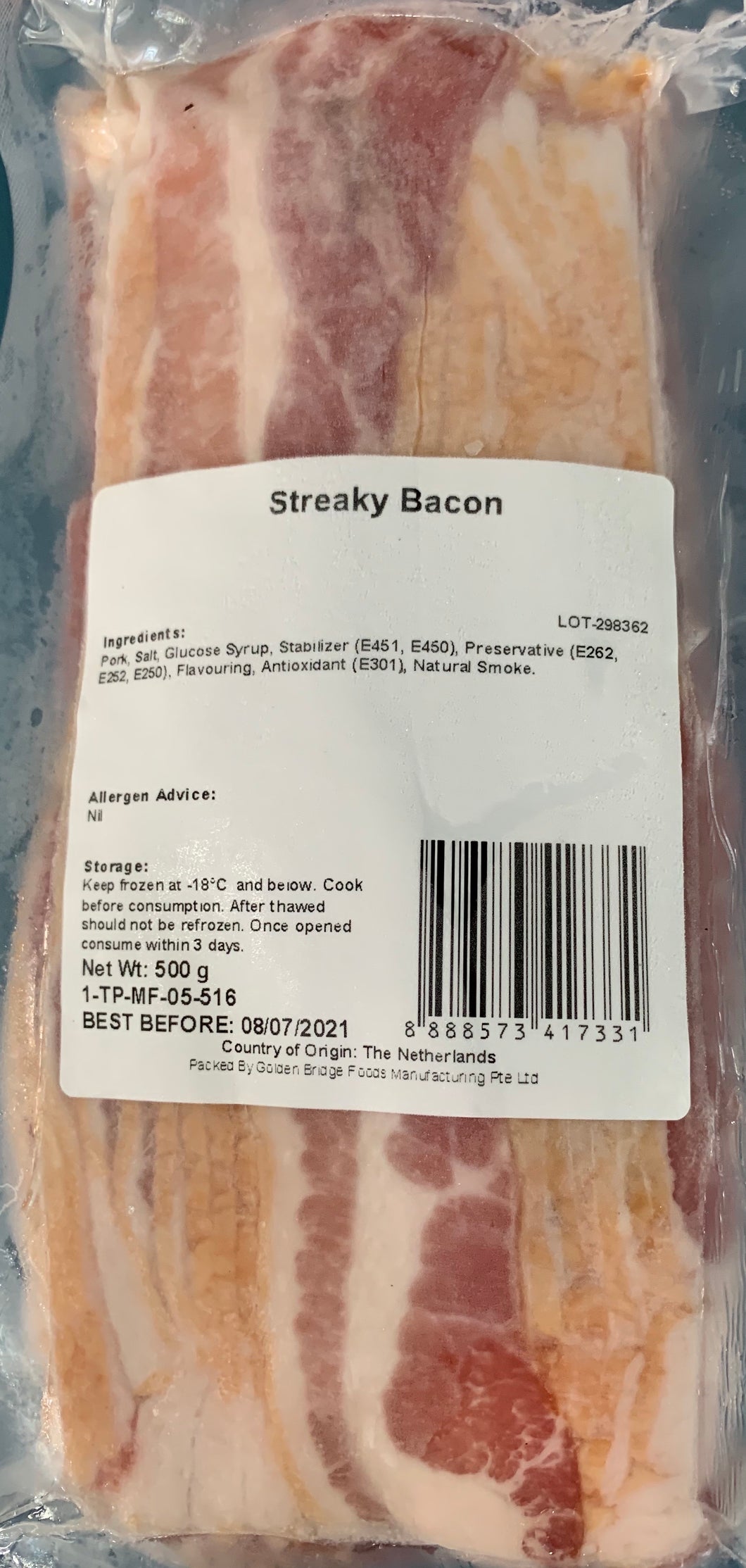 Streaky Bacon